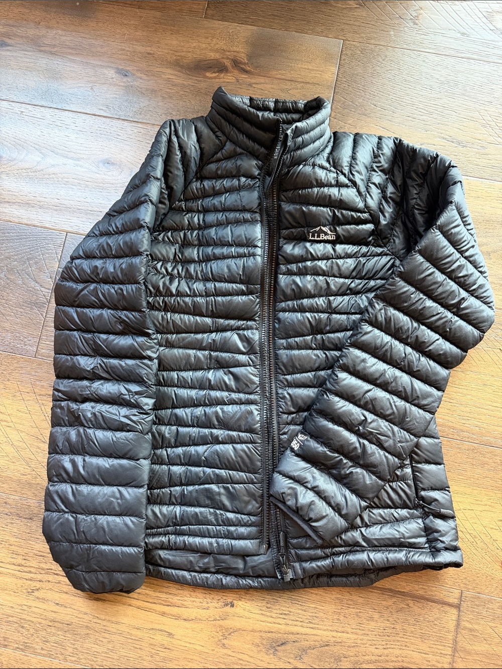 L.L. Bean Women's Black Quilted Packable Puffer Jacket